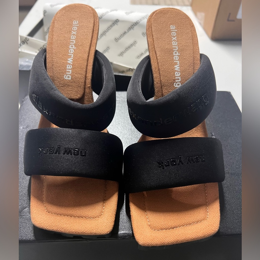 Black Opentoe A Wang Mules